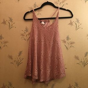 Beautiful mauve tank top